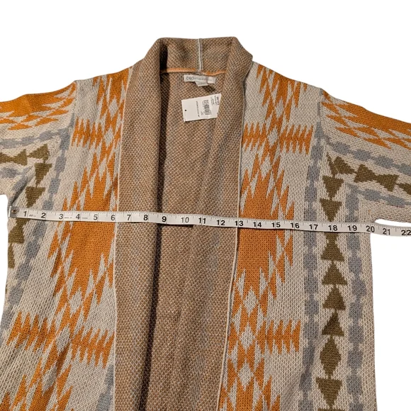 Cato Geometric Patterned Long Cardigan Size Small - Picture 6 of 7